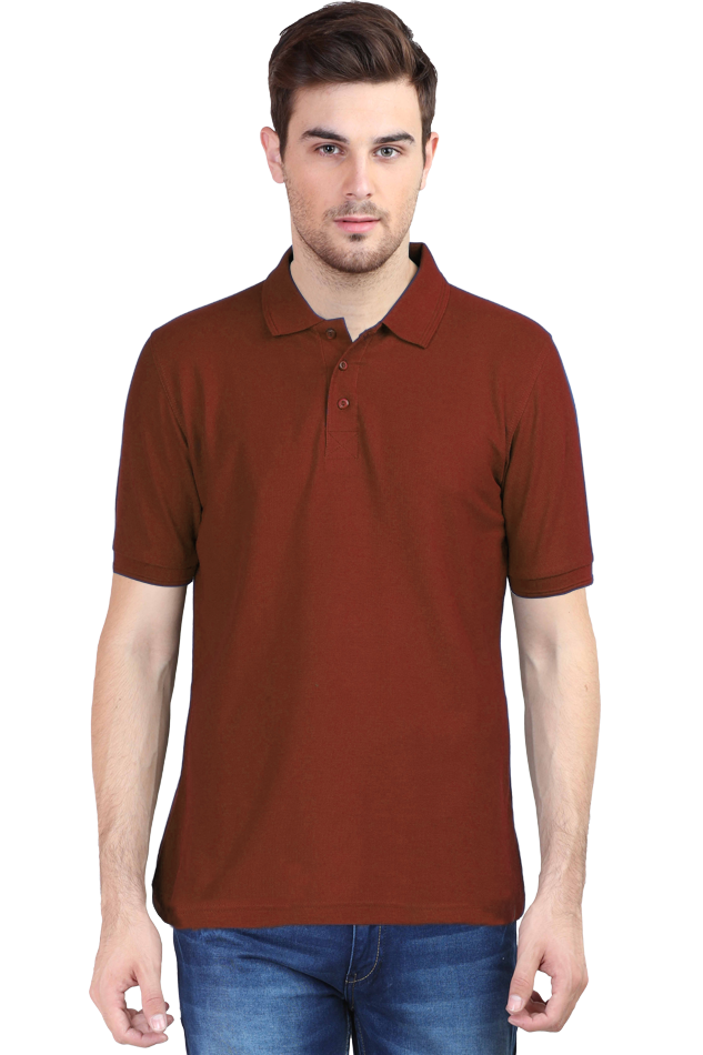 LuxeFit Branded Polo