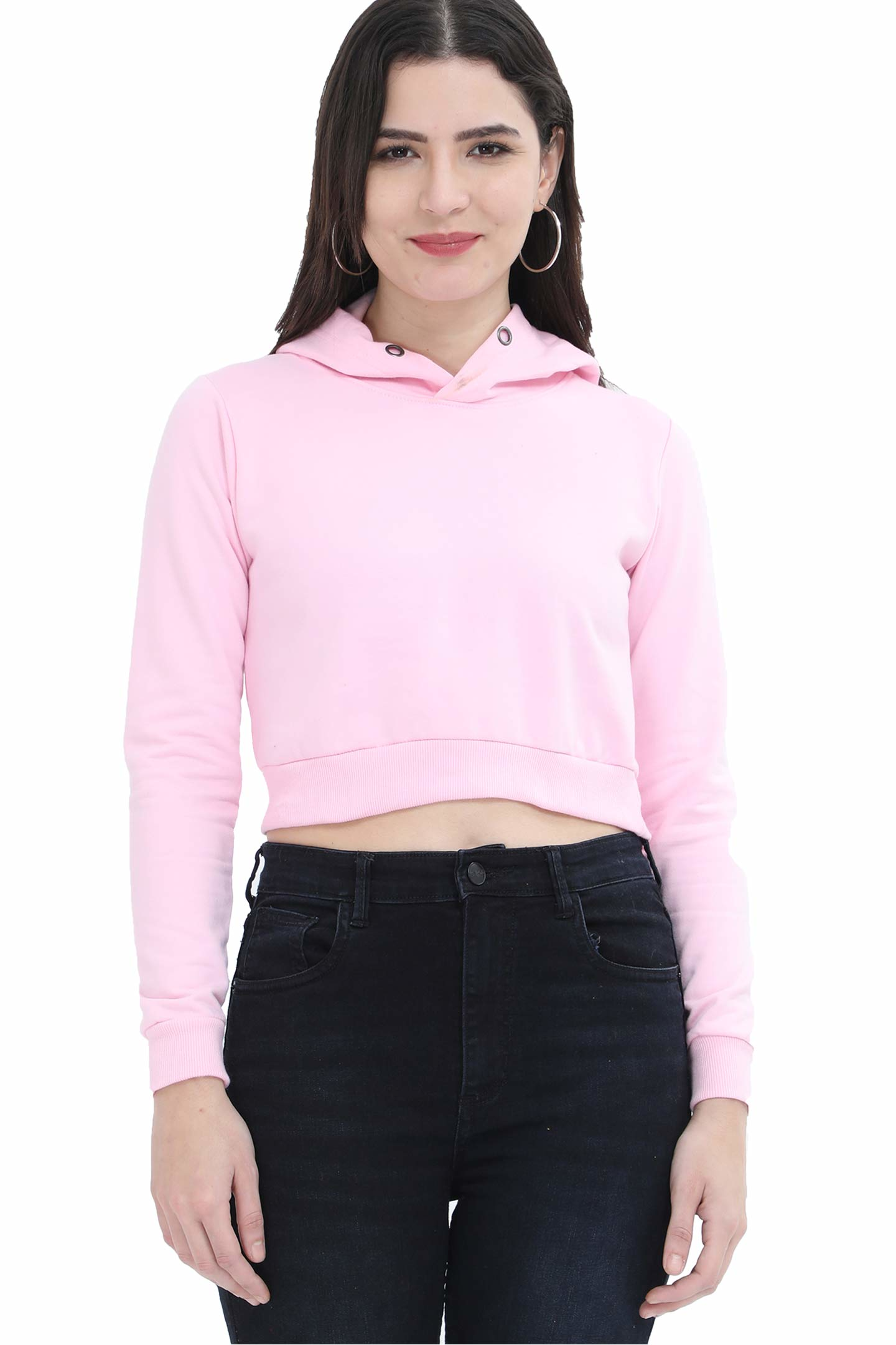 Snug & Stylish Crop Hoodie